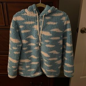 Pacsun Fleece Zip Front Hoodie
